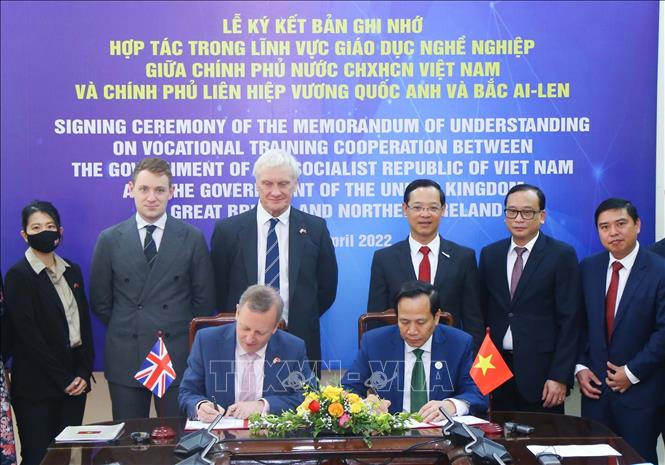 Vietnam and UK promote cooperation in vocational education